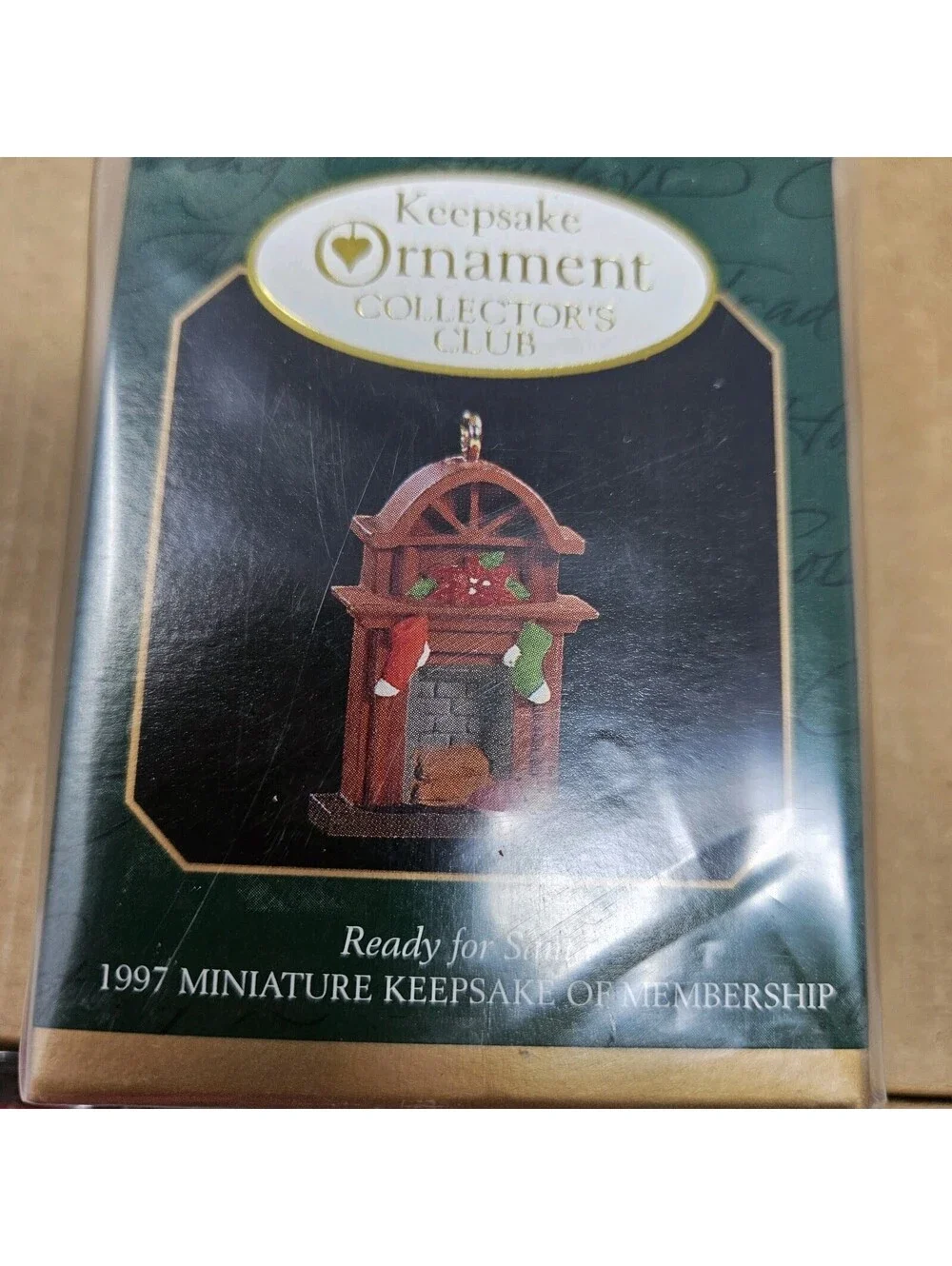 Vintage Hallmark Ornaments Keepsake Collectors Club 1997 Membership Lot of 4 New